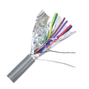 EIE Signal Cable 6C Screen CSA=0.22mm OD=5.4mm Grey - 100m/ROLL