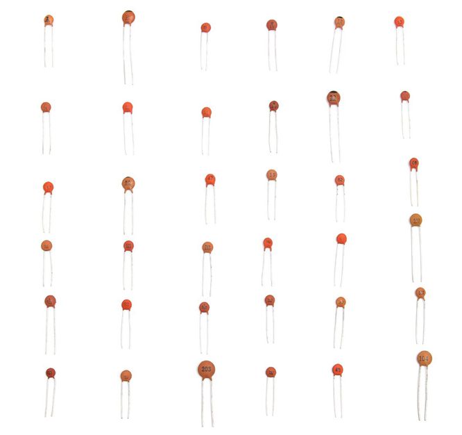 EIE Capacitor Kit Only 5PCS of 20 Different Values - EBN111 Bom