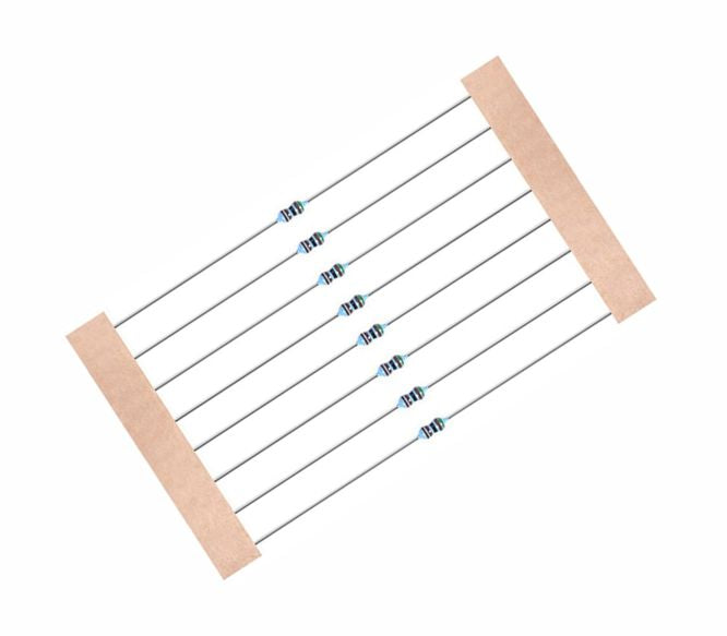 HKR Carbon Film Resistor 1/4W, 5% (Body), 39Ω-1.5MΩ