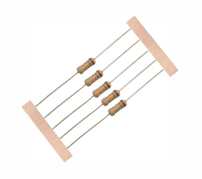 Qingda Carbon Film Resistor 1/2W, 5%, 0.33Ω-12MΩ