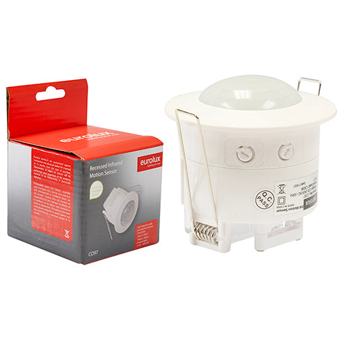 Eurolux Recessed PIR Motion Sensor 1200W
