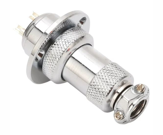 EIE Microphone Circular Plug & Socket 6W