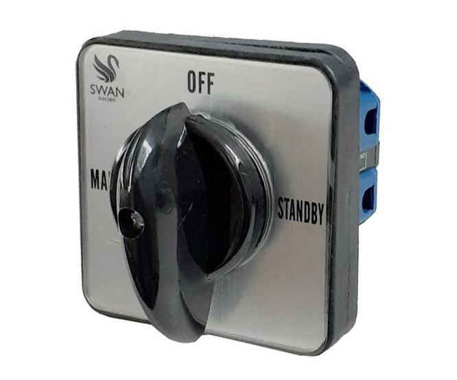 Swan Electric Cam Switch Change Over M-O-S 25A 2 Pole
