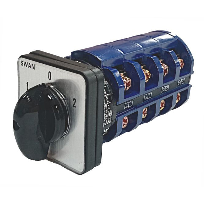 Swan Electric Rotary Cam Switch Change Over 1-0-2 100A-160A 4 Pole-4P