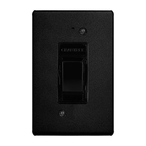 Crabtree Classic Vertical Isolator 30A 50 x 100mm in Ferro Black