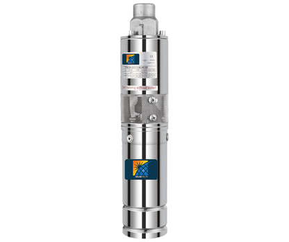 CYCLONE 3" DC Brushless Screw Solar Borehole Pump