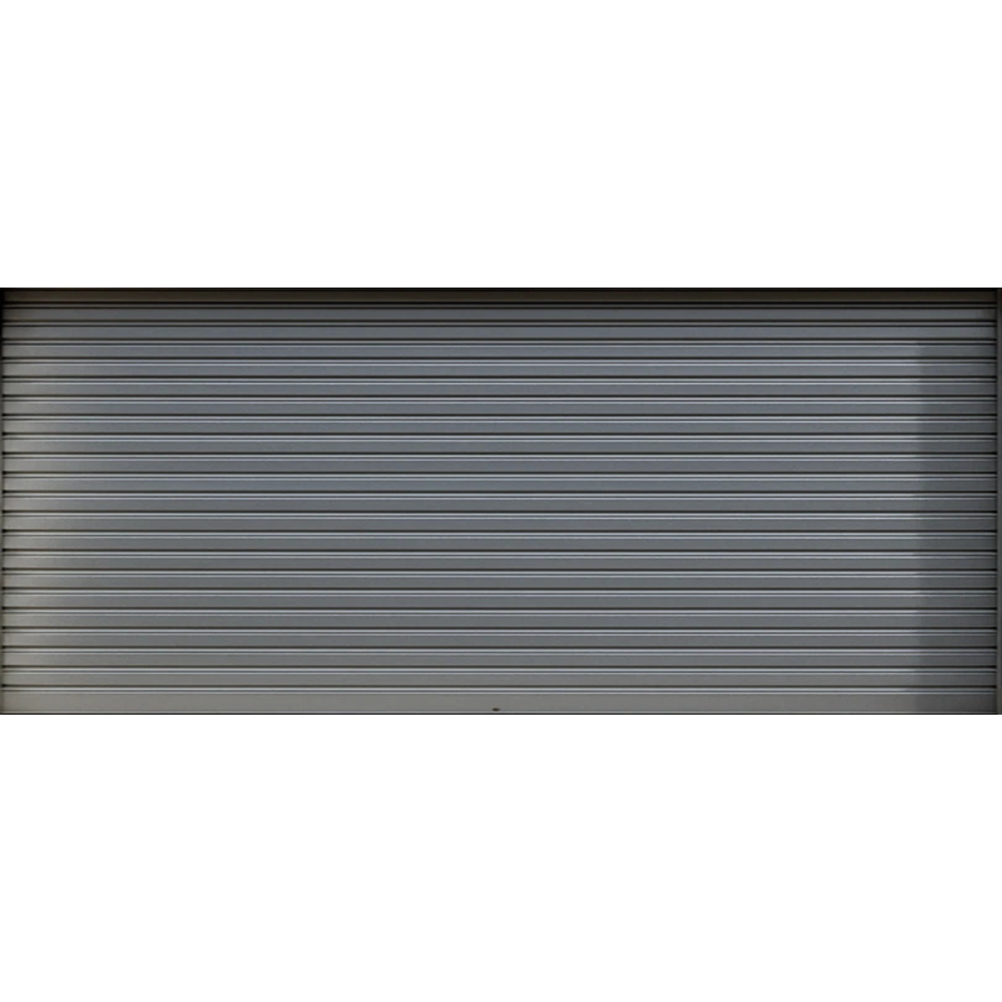 Roll up garage door made from durable steel slats, compact vertical rolling design suitable for garages, workshops and storage spaces - colour