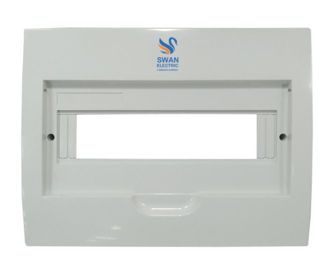 Swan Electric 12 Way PVC DB Cover Plate Only White 279x222mm