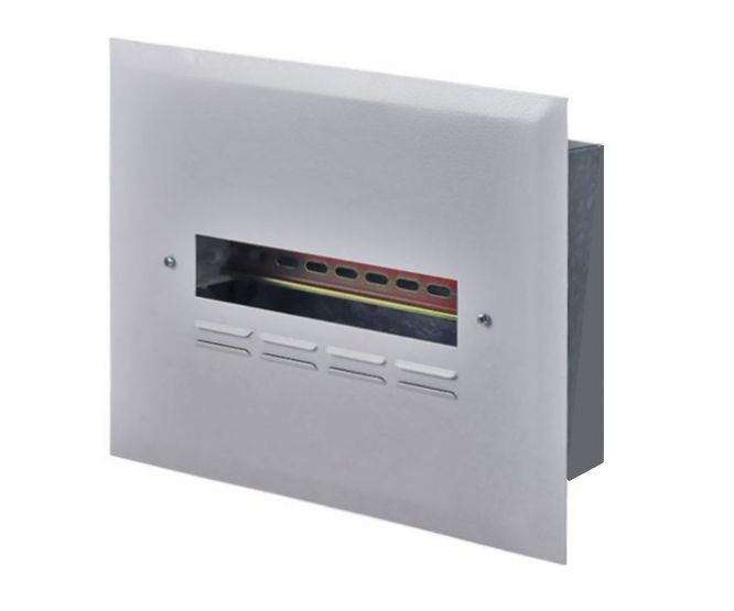 Swan Electric D/Board Steel Flush Samite 12 Way