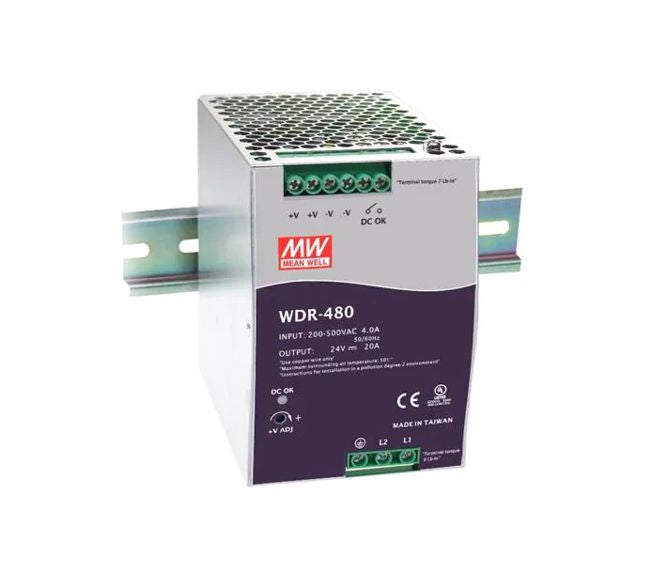 Mean Well DIN Rail DC-DC Converter DDR-480B 480W