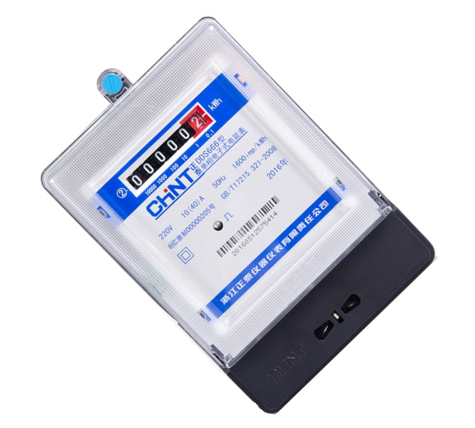 Chint Power Meter KWH 1-PHASE 20/80A 230V 50Hz