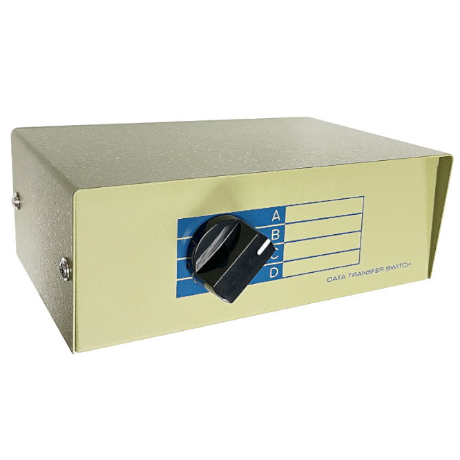 CS Data Transfer Rotary Switch Abcd 4 Position BNC Abcd