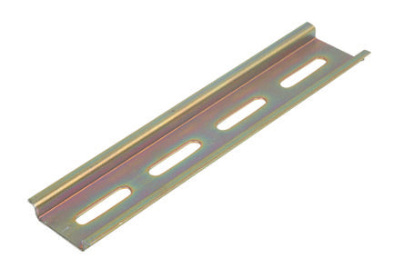 Swan Electric DIN Rail Steel 35x7.5mm L=1m-2m Galvanised Silver TS35