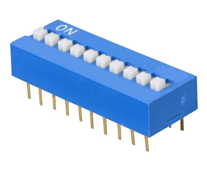 EIE Dip Switch Std 12POLE 100mA 7.62mm