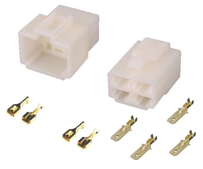 EIE Automotive Inline Connector Set Complete M+F