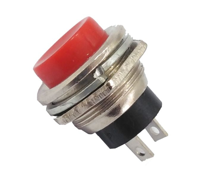 Daier Push Button Switch N.O. Spst 3A M16 D=19mm