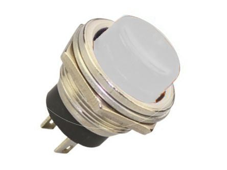 Daier Push Button Switch N.O. Spst 3A M16 D=19mm