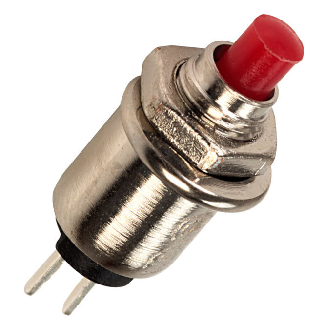Daier Push Button Switch Mini N.O. Spst Pip, Solder M5
