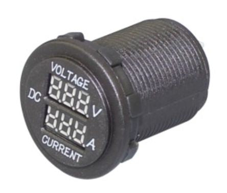 Daier 5-14VDC Automotive DC Voltmeter and Ampmeter