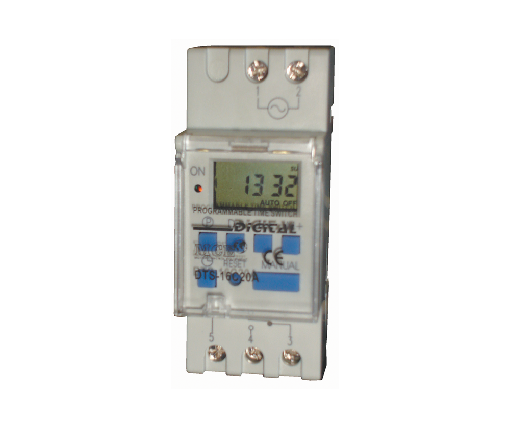 7 Day Digital Timer, 16A 12VDC