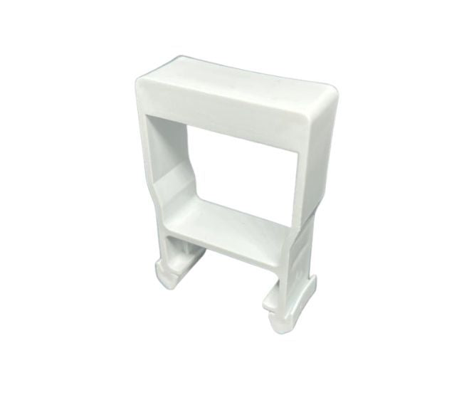 Swan Electric white DIN-rail MCB spacer 18 x 45mm