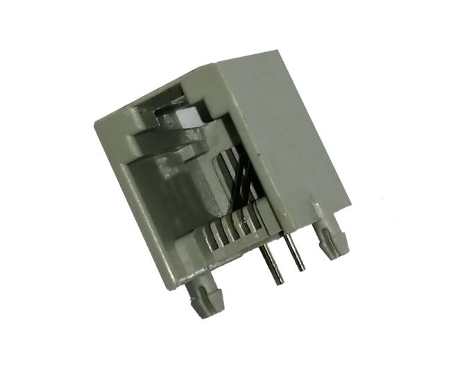 EIE Socket RJ11 PCB Str 2-PIN