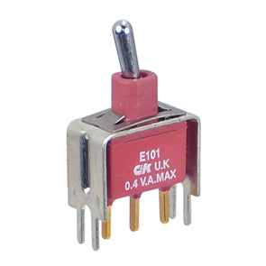 C&K Mini Toggle Switch SPDT on-on PCB