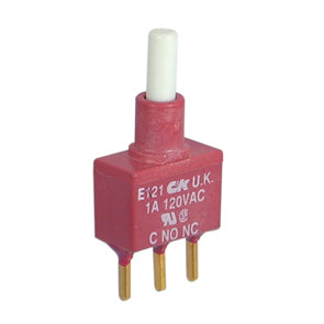 C&K Push Button Switch SPDT on-Momentary PCB