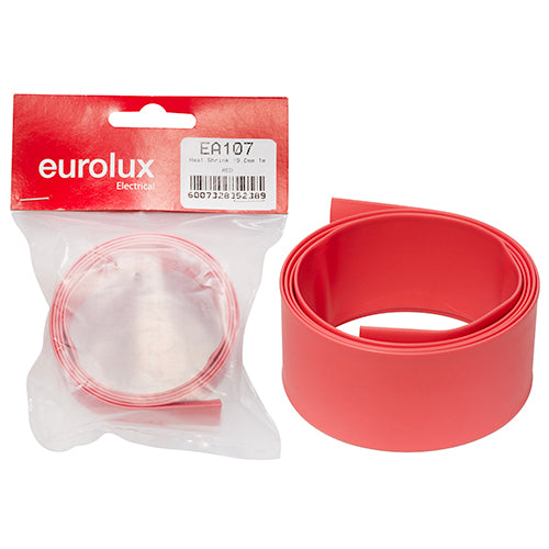 Eurolux Heat Shrink Tubing 1m – 19.0mm Red