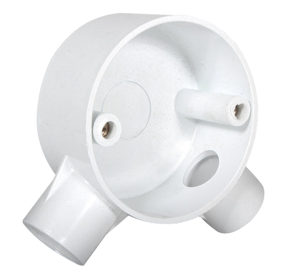 Eurolux PVC Box 20mm – 2 Way Angle