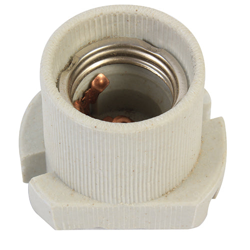 Eurolux E27 Porcelain Skirted Lampholder – Bag PP