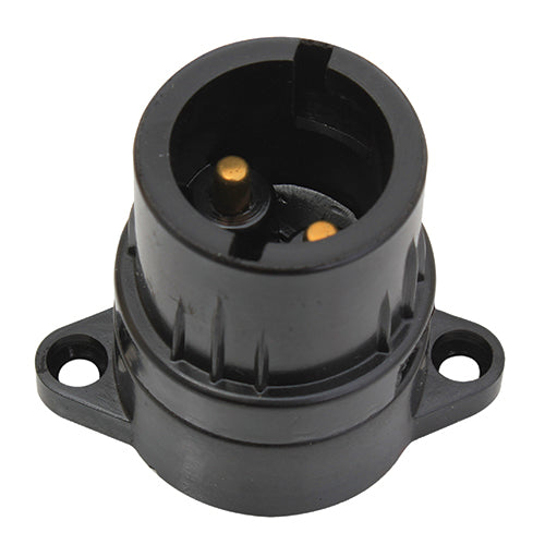 Eurolux B22 Black Illumination Lampholder – Loose