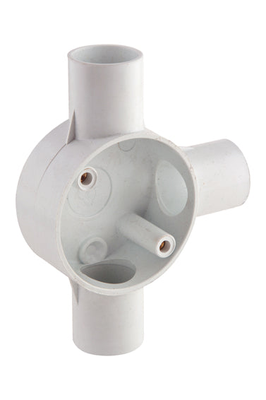 Eurolux PVC Junction Box 25mm – 3 Way