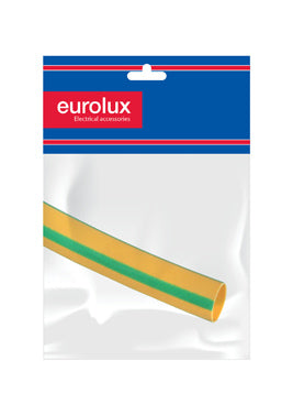 Eurolux Heat Shrink Tubing 1m – 6.4mm Green/Yellow