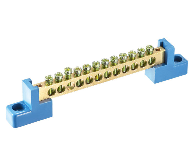 Swan Electric Neutral Bar Blue 8x12 10 Way