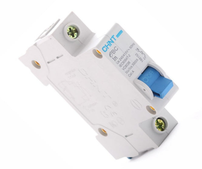 Chint MCB / Mini DIN Rail Circuit Breaker 1P 3kA C-Curve