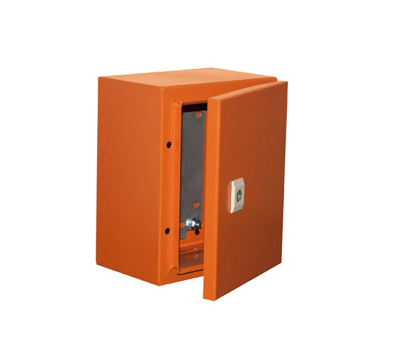 Eurolux Steel Enclosure IP65 Orange – 250 x 200 x 150mm