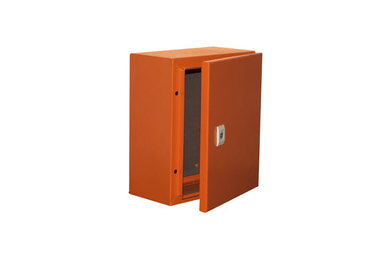 Eurolux Steel Enclosure IP65 Orange – 300 x 250 x 150mm