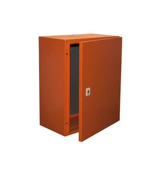 Eurolux Steel Enclosure IP65 Orange – 500 x 400 x 250mm
