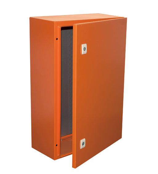 Eurolux Steel Enclosure IP65 Orange – 600 x 400 x 200mm