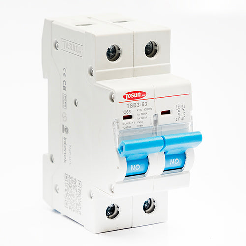 Eurolux Tosun 2 Pole 63A Circuit Breaker 3kA