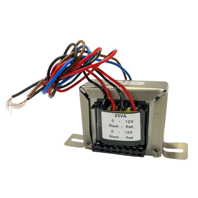 EIE Transformer P=220V S=2x12V 25VA 75x65x55mm