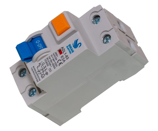 Swan Electric 2P earth leakage isolator RCD 30mA