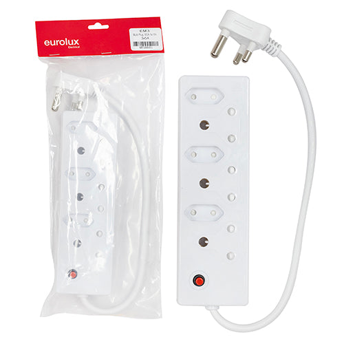 Eurolux SGA Multi Plug – 6 Way 3x16A 3x5A