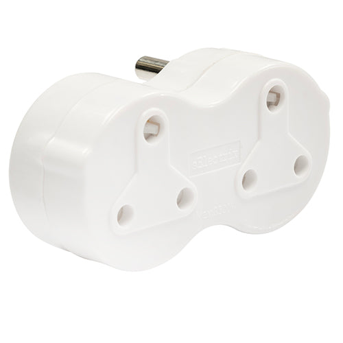 Eurolux SGA 2 x 16A Plug-In Adaptor – Loose