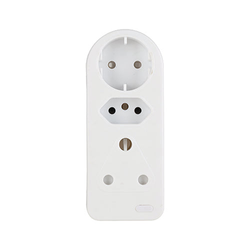 Eurolux 3 Way Adaptor Pack MRPH – 1xSCH 1x16An 1x16A