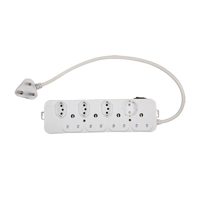 Eurolux 8 Way Multi Plug – 1xSchuko 4x16A 3x16A ZA