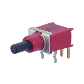 MEC Push Button Switch Mini SPDT Right-Angle on-Momentary