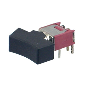 C&K Rocker Switch Sub-Mini SPDT Right-Angle on-on PC