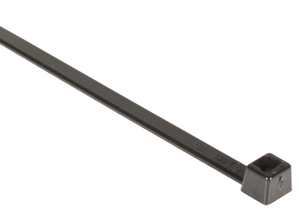 Eurolux Cable Ties Pack of 100 – 300mm x 4.8mm Black